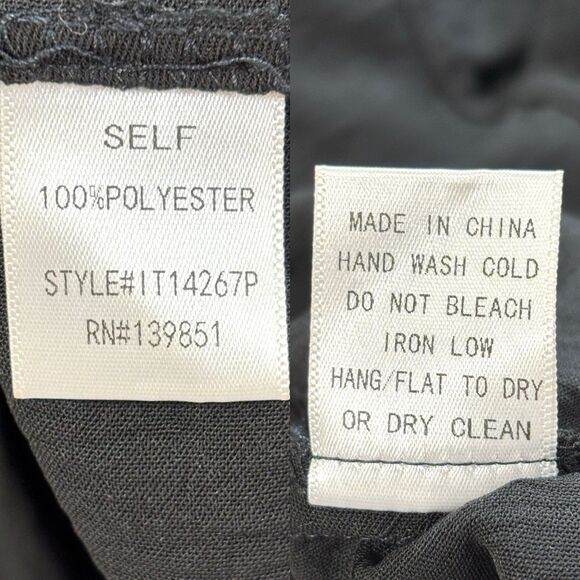 ODDY Peasant Top Black Embroidered Boho Indie Hipster Summer Blouse - Picture 9 of 9